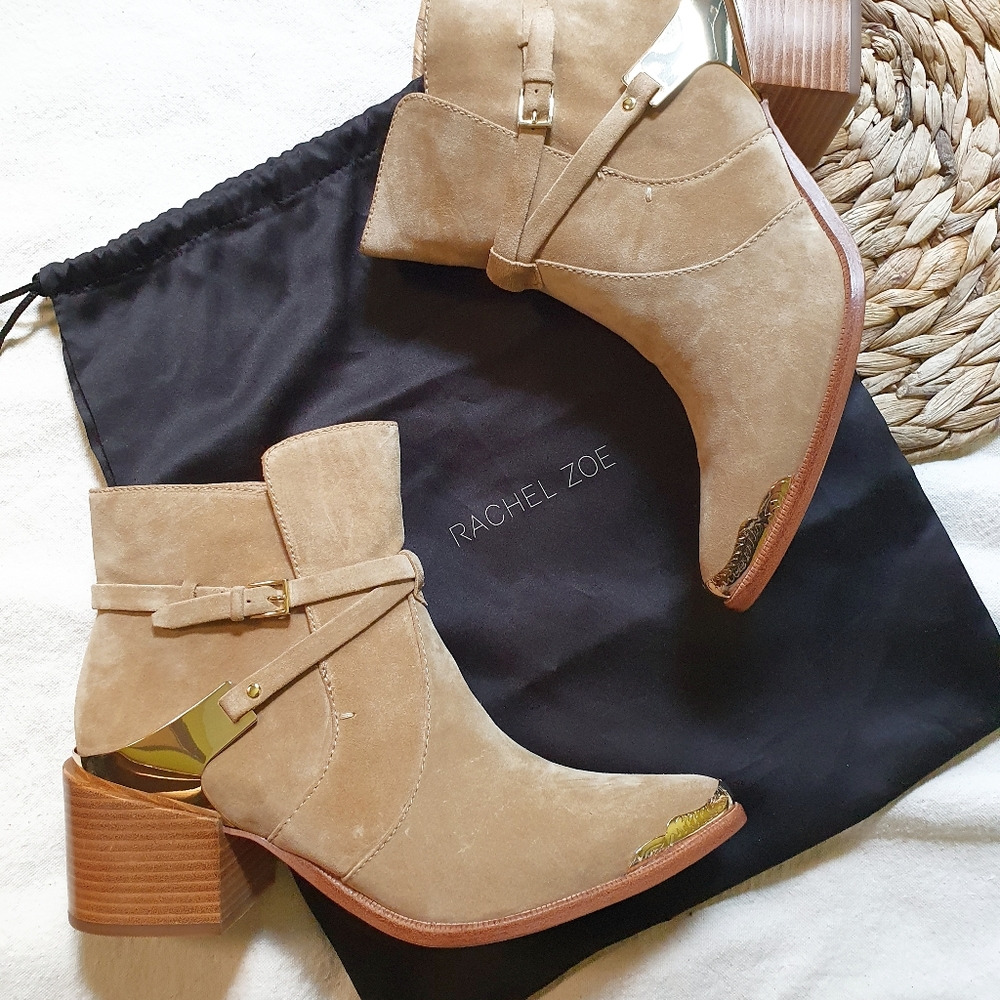 Rachel Zoe | NWOB Prestyn Suede Booties, USW10